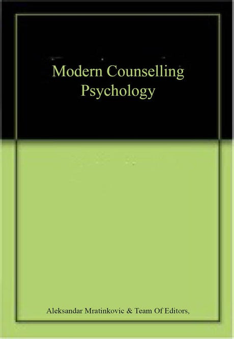 Modern Counselling Psychology - Retail Maharaj