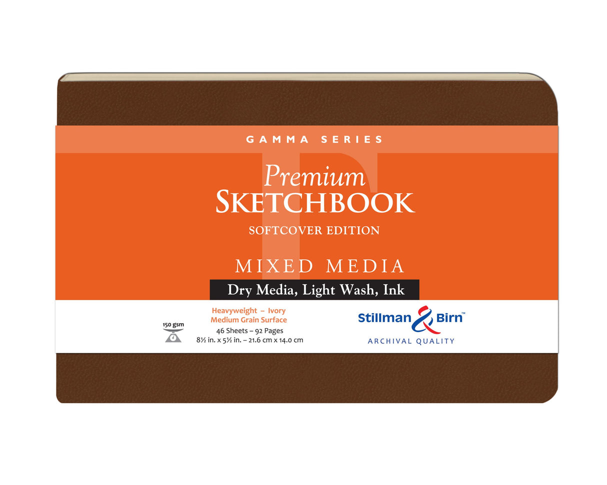 Stillman Birn Gamma Series Ivory Medium Grain Sketchbook