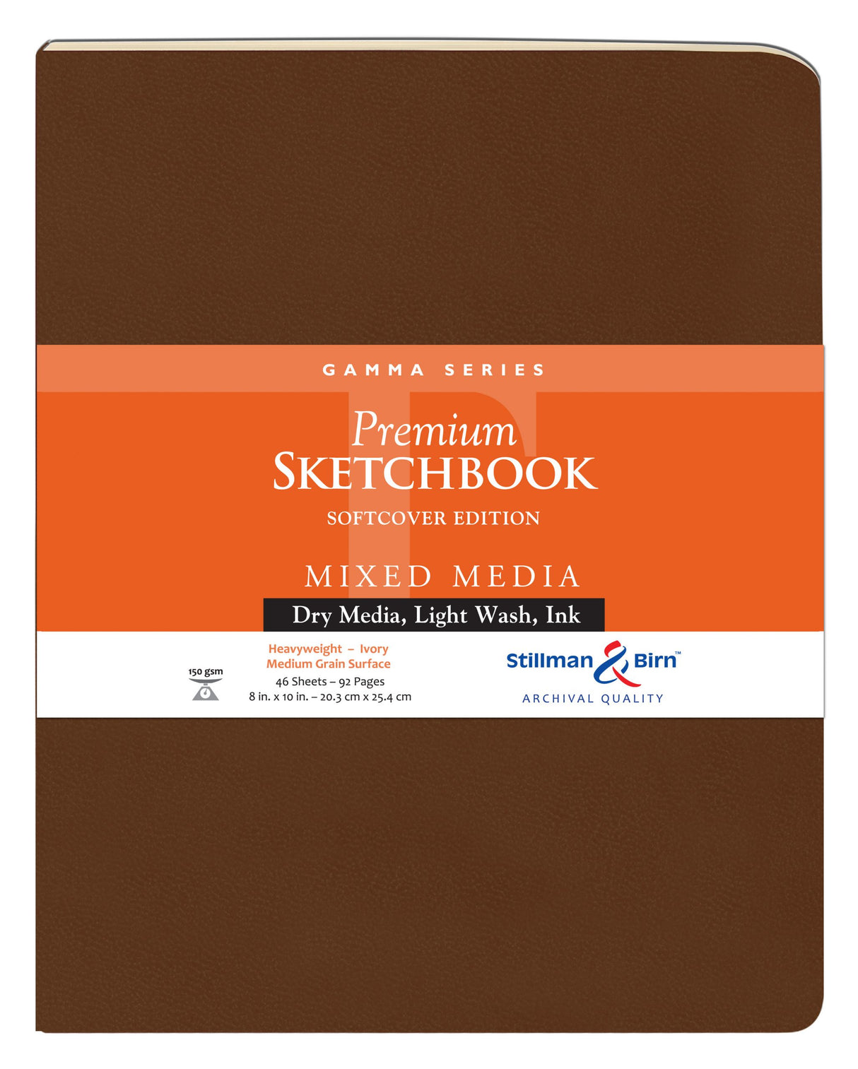 Stillman Birn Gamma Series Ivory Medium Grain Sketchbook