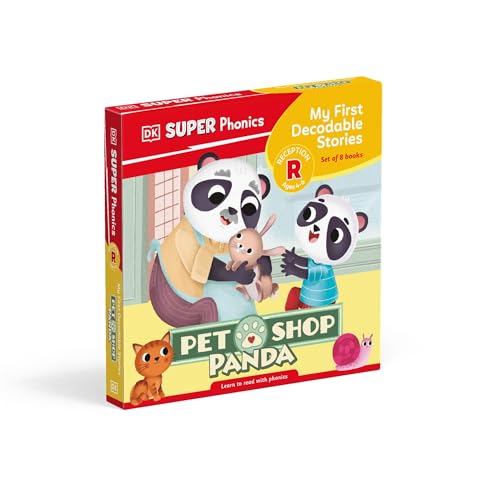 DK Super Phonics My First Decodable Stories Pet Shop Panda - Retail Maharaj