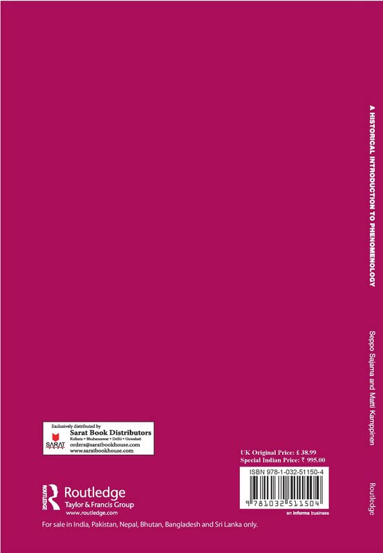 A Historical Introduction to Phenomenology - Retail Maharaj