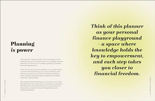 Your Financial Planner: Review, Plan, Reflect