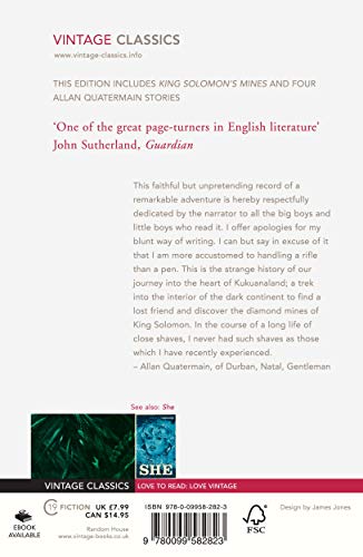 King Solomon's Mines (Vintage Classics) - Retail Maharaj