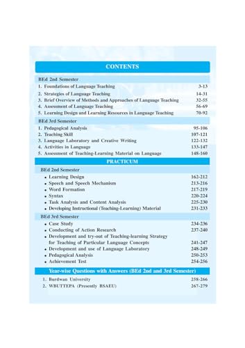 BEd Scholar_2nd & 3rd Semester BEd Scholar: Pedagogy of English (English Version) - Retail Maharaj