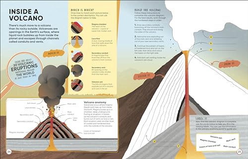 Brain Booster Volcanoes and Earthquakes: Over 100 Mind-Boggling Activities that Make Learning Easy and Fun - Retail Maharaj