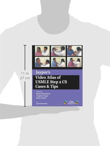 JAYPEE'S VIDEO ATLAS OF USMLE STEP 2 CS CASES & TIPS(8 CASES IN 2 DVDS DURATION 3 HRS)