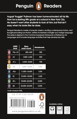 Penguin Readers Level 3: Wonder - Retail Maharaj