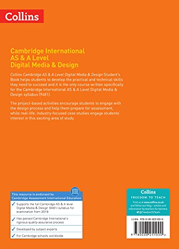Cambridge as and a Level Digital Media and Design Student Book - Retail Maharaj