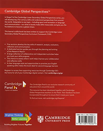 Cambridge Lower Secondary Global Perspectives Learner's Skills Book Stage 9 - Retail Maharaj