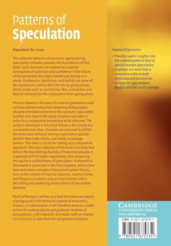 Patterns of Speculation: A Study in Observational Econophysics - Retail Maharaj