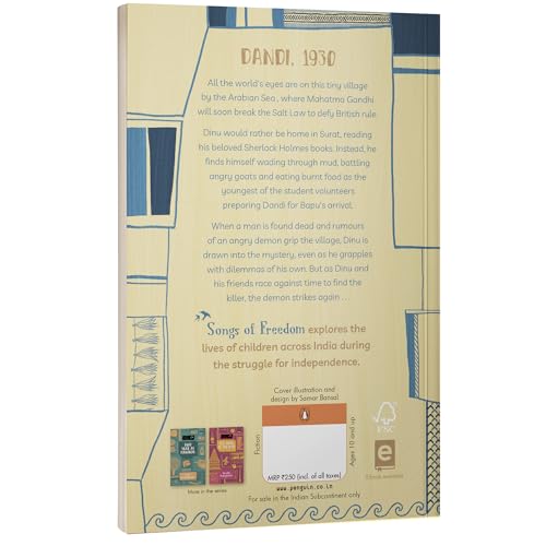 A Demon in Dandi (Songs of Freedom Series): Set in 1930, Dandi | Explores the Dandi March Led by Gandhi | Middle Grade Historical Fiction | Ages 10+ - Retail Maharaj