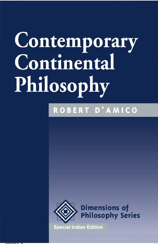 Contemporary Continental Philosophy - Retail Maharaj