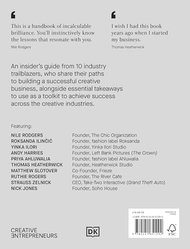 The Creative Entrepreneur: A Guide to Building a Successful Creative Business from Industry Titans - Retail Maharaj