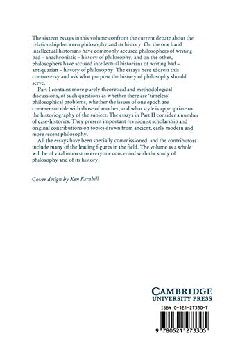 Philosophy in History: Essays in the Historiography of Philosophy