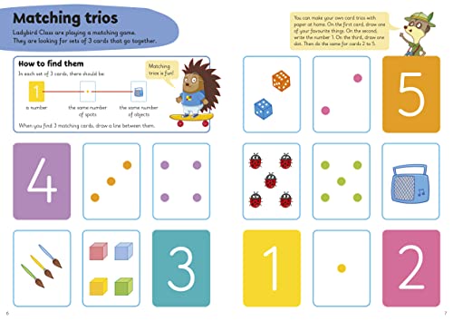 Count from 0 to 20: A Learn with Ladybird Activity Book 3-5 years: Ideal for home learning (EYFS) - Retail Maharaj