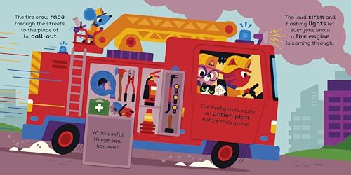 Red Cat the Firefighter: With chunky lift-the-flaps - Retail Maharaj