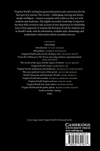 The Cambridge Companion to Virginia Woolf (Cambridge Companions to Literature)