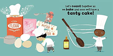 1234 Cake!: A Count-and-Bake Book (Little Bakers, 1) - Retail Maharaj