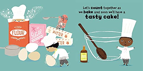 1234 Cake!: A Count-and-Bake Book (Little Bakers, 1) - Retail Maharaj