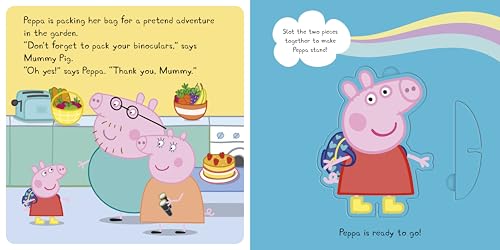 Peppa Pig: Peppa’s Unicorn Adventure: A Press-Out-and-Play Book - Retail Maharaj