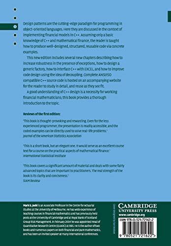 C++ Design Patterns and Derivatives Pricing: 2 (Mathematics, Finance and Risk)
