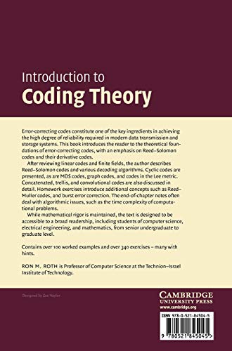 Introduction to Coding Theory