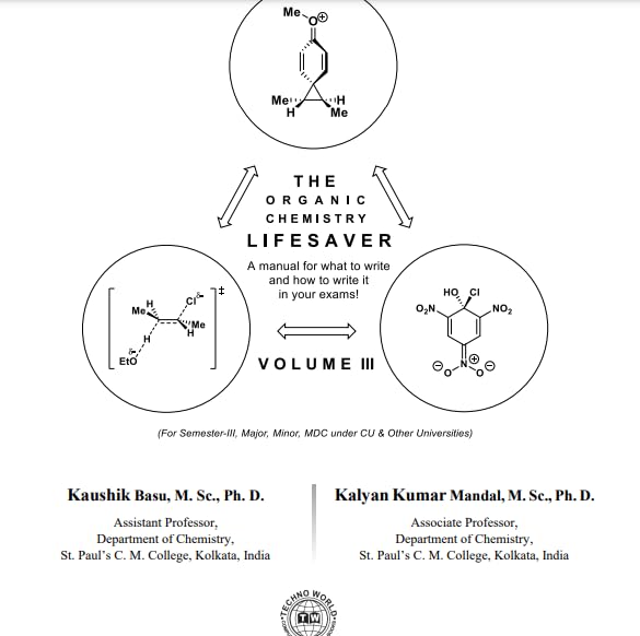 The Organic Chemistry Lifesaver 3 Semester 3 NEP - Retail Maharaj