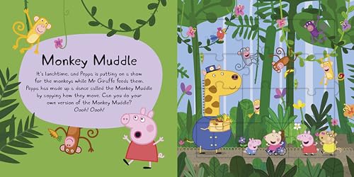 Peppa Pig: Fun at the Zoo Jigsaw Puzzle Book - Retail Maharaj
