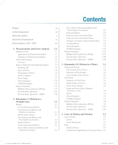 Pearson Objective Physics for NEET Volume I – 2026 | As Per NCERT & NMC Syllabi | 5000+ MCQs to Strengthen Exam Practice | Chapter wise PYQ & NEET ... as Per NEET Exam Pattern | - 7th Edition: 1 - Retail Maharaj