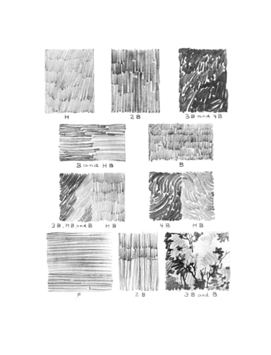 Landscape Drawing in Pencil