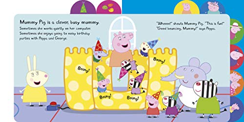 Peppa Pig: Peppa and Family: Tabbed Board Book - Retail Maharaj