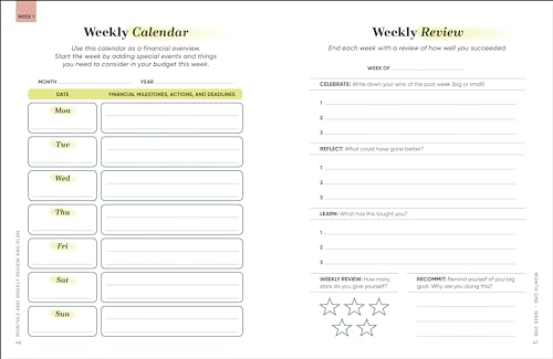 Your Financial Planner: Review, Plan, Reflect