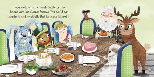 If You Met Santa: A Christmas Board Book for Kids and Toddlers