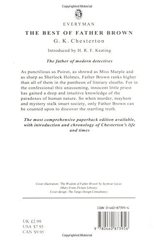 The Best Of Father Brown: Chesterton : Best Of Father Brown (Everyman's Library)