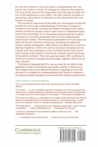 Vibrations and Waves in Physics