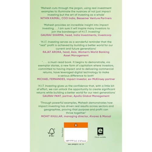 H.I.T. Investing: Strong Returns Through High-Impact Investing Leveraging Technology - Retail Maharaj