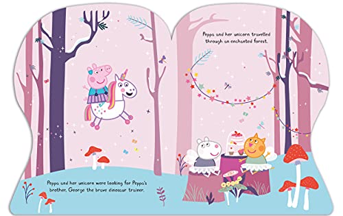 Peppa Pig: Peppa's Fantastic Unicorn Shaped Board Book - Retail Maharaj