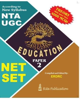 ERDRCs NTA-UGC-NET/SET EDUCATION (Paper-2) - Retail Maharaj