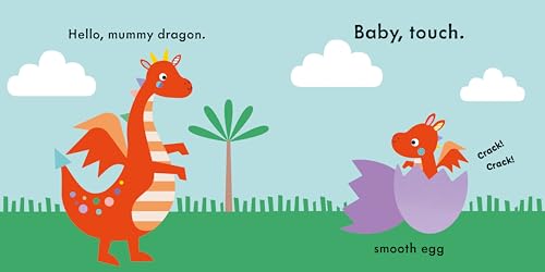 Baby Touch: My Little Dragon: An interactive touch-and-feel book for babies and toddlers - Retail Maharaj