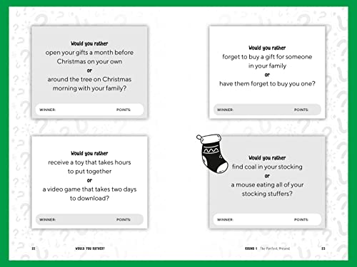 Would You Rather? Christmas Edition: Laugh-Out-Loud Holiday Game for Kids