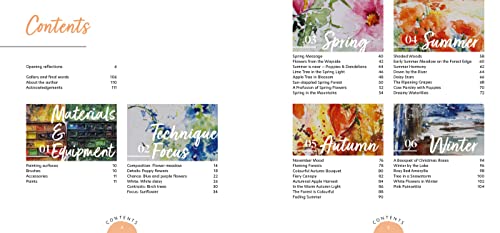 Nature in Watercolour: Expressive Painting Through the Seasons - Retail Maharaj