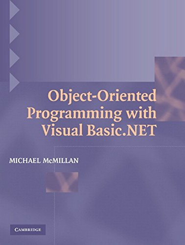 OBJECT - ORIENTED PROGRAMMING WITH VISUAL BASIC.NET SOUTH ASIAN EDITION