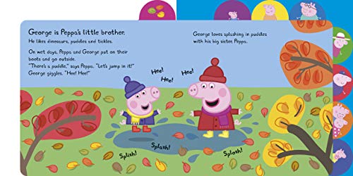 Peppa Pig: Peppa and Family: Tabbed Board Book - Retail Maharaj