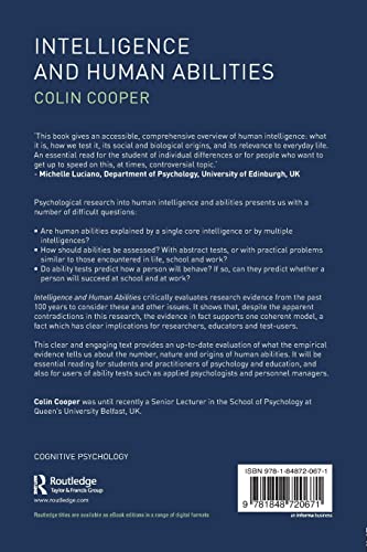 Intelligence and Human Abilities: Structure, Origins and Applications (Psychology Focus) - Retail Maharaj