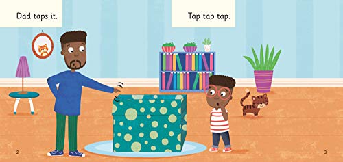 Big Cat L&S_Tap It Tip It: Band 01A/Pink A (Collins Big Cat Phonics for Letters and Sounds) - Retail Maharaj