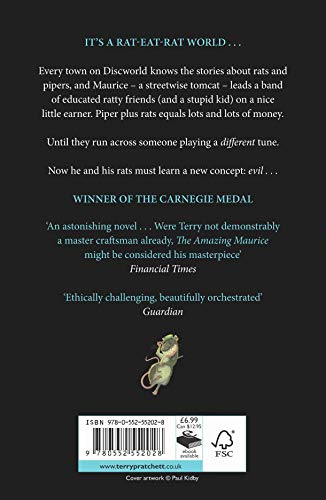 The Amazing Maurice and his Educated Rodents: (Discworld Novel 28) (Discworld Novels) - Retail Maharaj