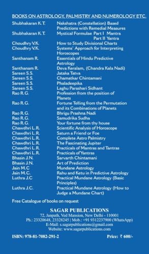 Venus in Astrology The Original Book By KC Saksena - (English Version) - Retail Maharaj