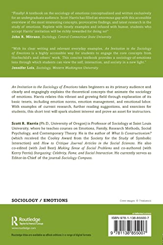 An Invitation to the Sociology of Emotions - Retail Maharaj