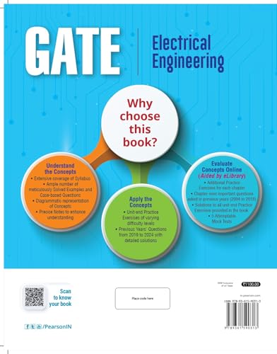 2025 - Trishna's GATE Electrical Engineering | Comprehensive Guide To Boost Preparation | Includes Additional Practice Tests and PYQs (2004-2018) | - Pearson - Retail Maharaj