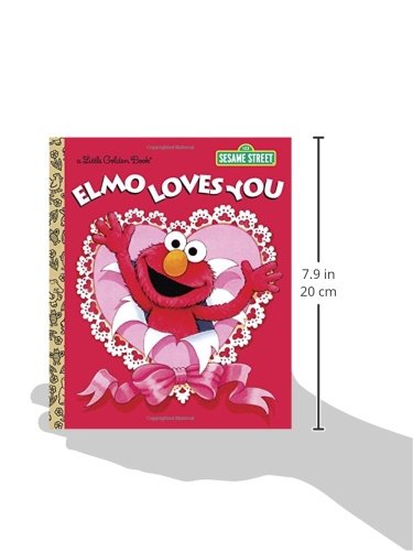 Elmo Loves You (Sesame Street): A Poem by Elmo (Little Golden Book) - Retail Maharaj